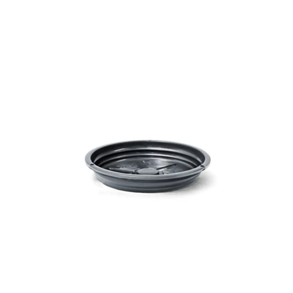 Prato Plástico para Vasos Nutriplan Preto Nº 1,5