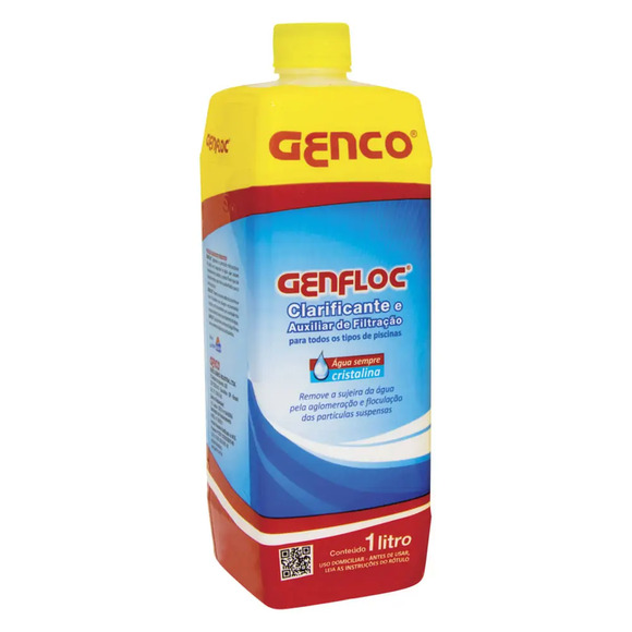 Clarificante e Auxiliar de Filtração Genfloc Genco 1 L
