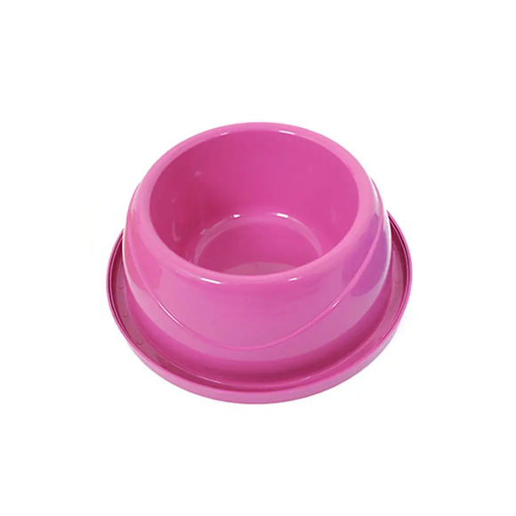 Comedouro Anti-Formiga Cães Alvorada Rosa 628 ml