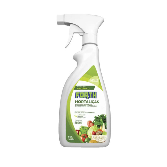 Fertilizante Forth Hortaliças Pronto Uso Tecnutri 500ml