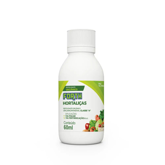 Fertilizante Forth Hortaliças Concentrado Tecnutri 60ml