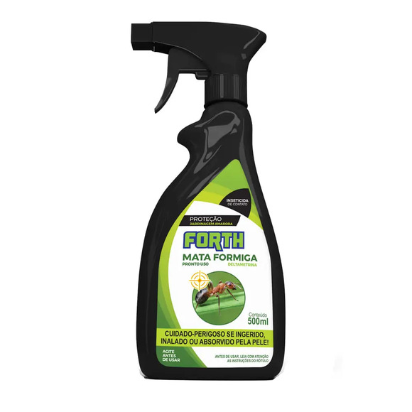 Inseticida Forth Mata Formiga Pronto Uso Tecnutri 500 ml