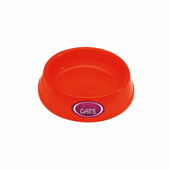 Comedouro para Gato Pet Flex Vermelho Único