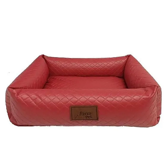 Cama Fábrica Pet Matelasse Vermelho P