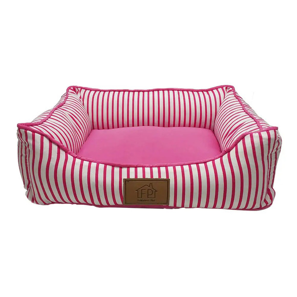 Cama Listra Rosa Fábrica Pet P