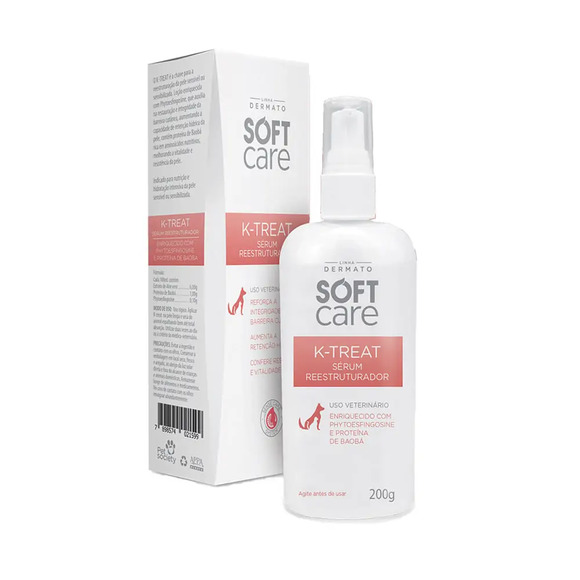Sérum Reestruturador para Pele Sensível K-Treat Soft Care 200 g