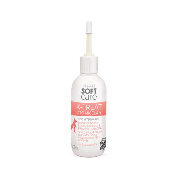 Limpeza para Ouvido Sensível K-Treat Oto Micelar Soft Care 100 ml