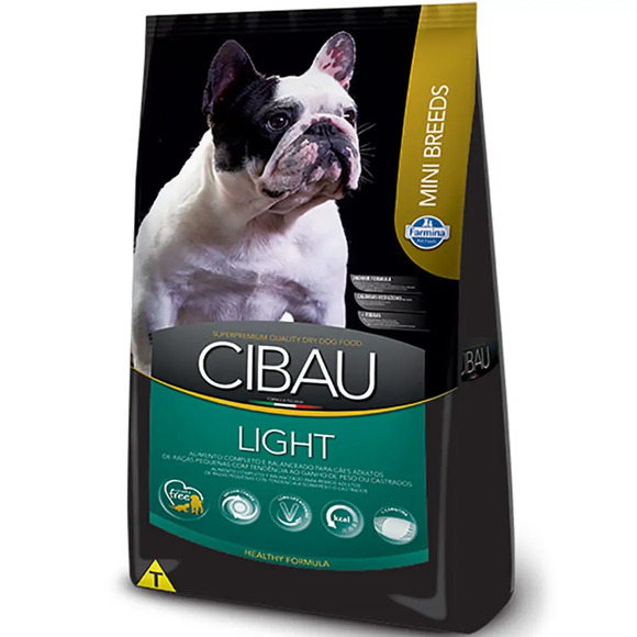 Ração Cibau Cães Light Raças Pequenas 1kg