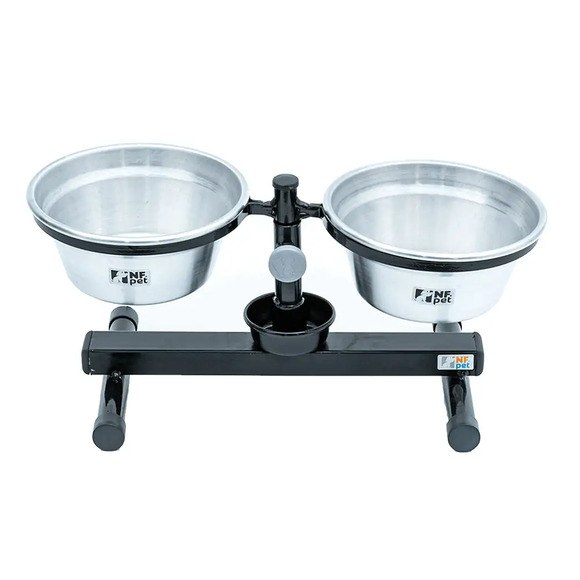 Comedouro Antiformiga NF Pet Alumínio 1,2 L