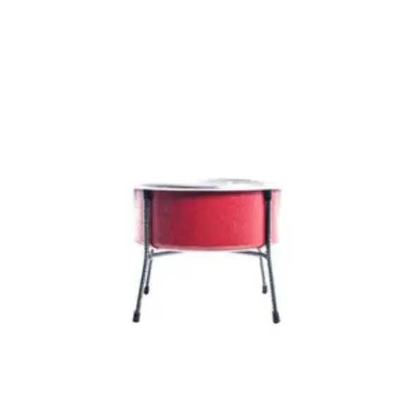 Comedouro Aramado Simples NF Pet Vermelho 600 ml