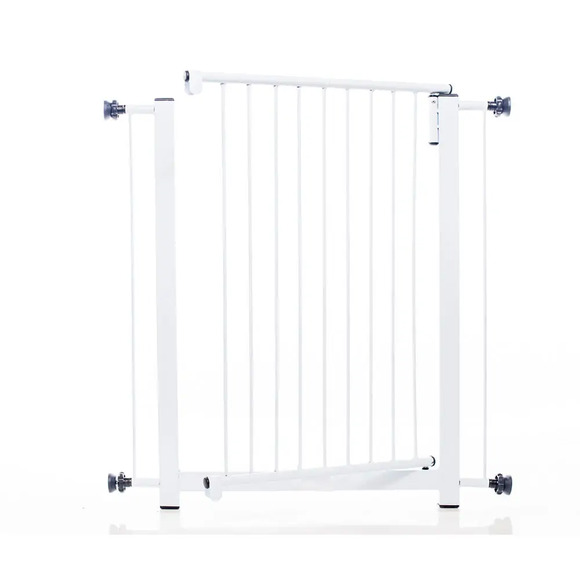 Portão Clássico Plus Grade Porta NF Pet Branco 80cm Único