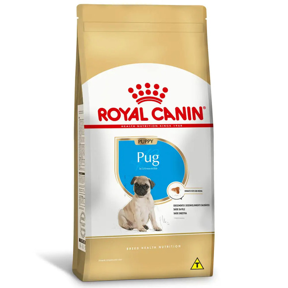 Ração Royal Canin Puppy Pug Cães Filhotes 1kg