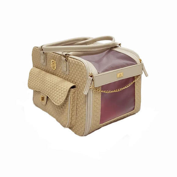 Bolsa de Transporte Luxo Fábrica Pet Ice Cream Único