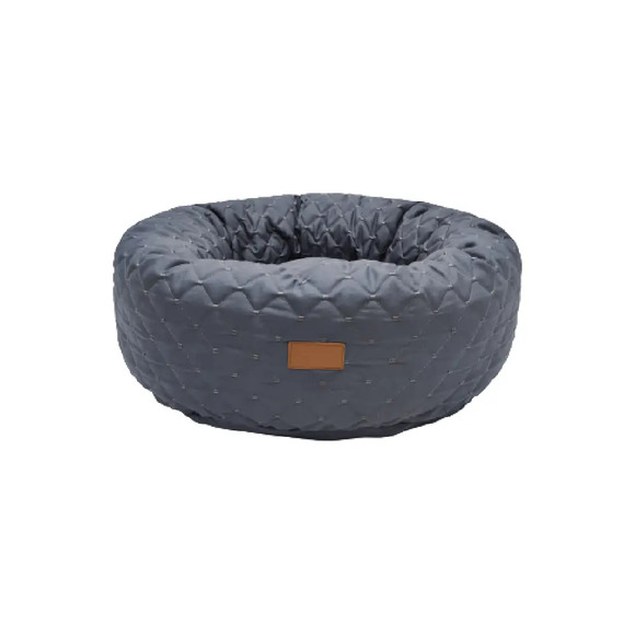 Cama Boia Matelasse Fábrica Pet Cinza G