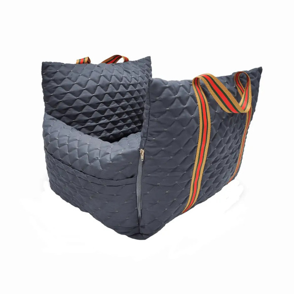 Cama Multi Bag Matelassê Fábrica Pet Cinza Único