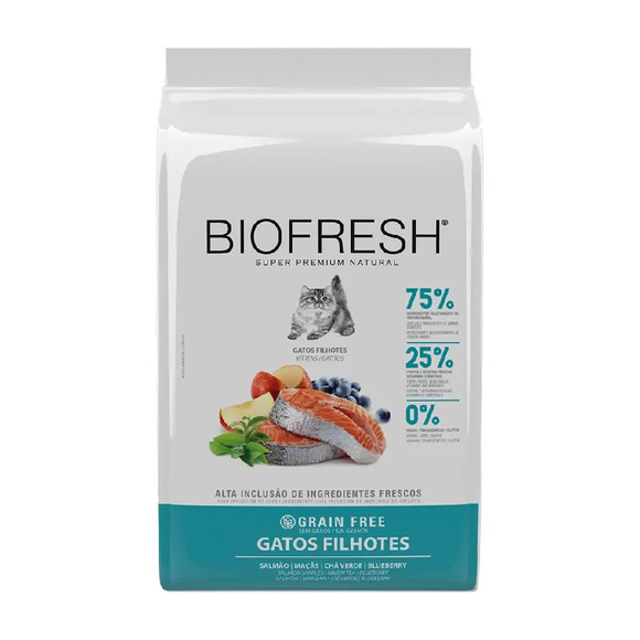 Ração Biofresh Gatos Filhotes Salmão 1,5 kg