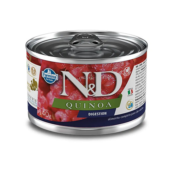 Ração Úmida N&D Quinoa Cães Digestion 140 g