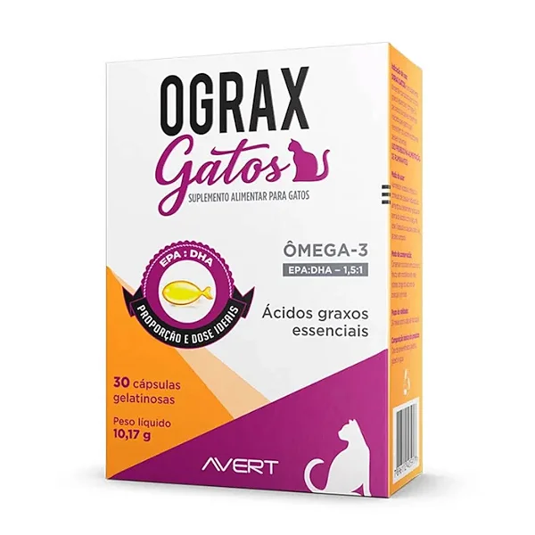 Ograx Gatos C/ 30 Cap