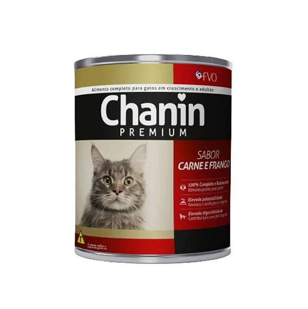 Pate Chanin Carne Frango Lata 280 gr