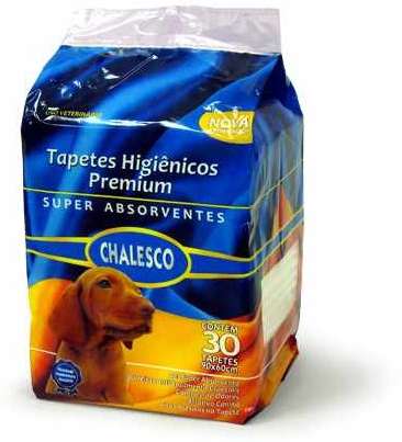 Tapete Higienico Chalesco 60x90cm C/ 30 Un