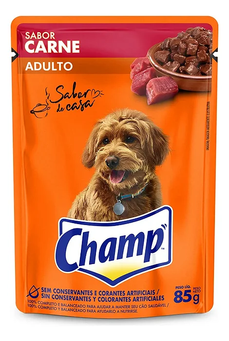 Champ Sache Adulto Carne 85g