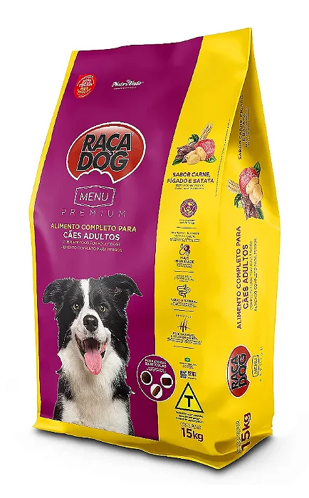 Raca Dog Ad. Premium Carne E Fig. C/ Batatas 15kg Unica