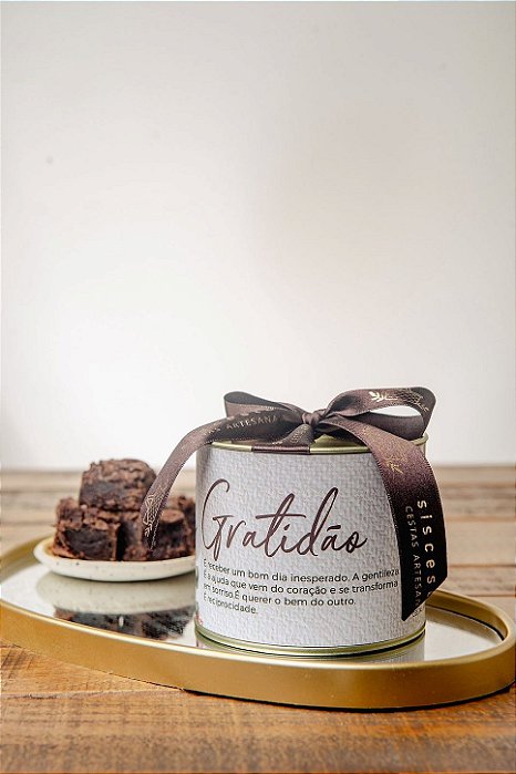 Lata Cubinhos de Brownie