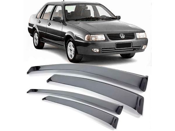 Calha de Chuva  Automotiva VolksWagen Santana 4 Portas 91/97