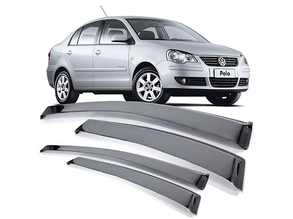 Calha de Chuva Automotiva VolksWagen Polo Sedan