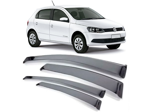 Calha de Chuva Automotiva VolksWagen Gol G5 4 Portas