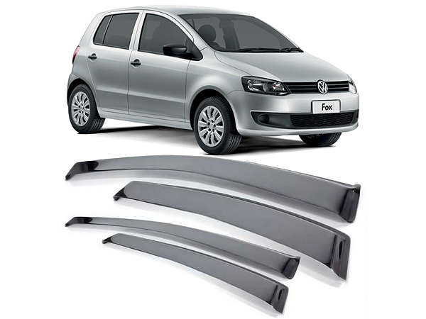Calha de Chuva Automotiva Volkswagen Fox 4 Portas