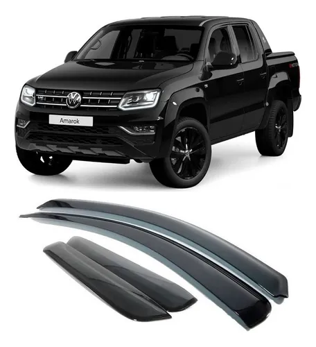 Calha de Chuva Automotiva VolksWagen Amarok Dupla Cabine