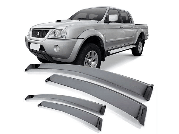 Calha de Chuva Automotiva Mitsubishi L200 Sport/Outdoor