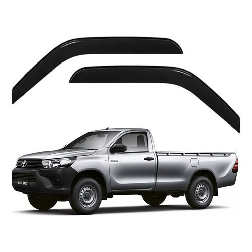 Calha de Chuva Automotiva Hilux Cabine Simples 2005/2025