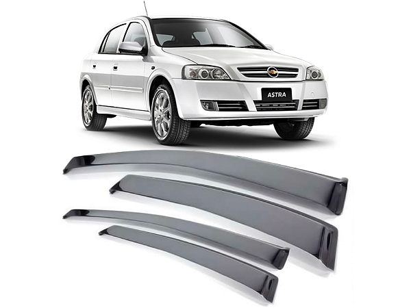 Calha de Chuva Automotiva GM Astra 4 Portas