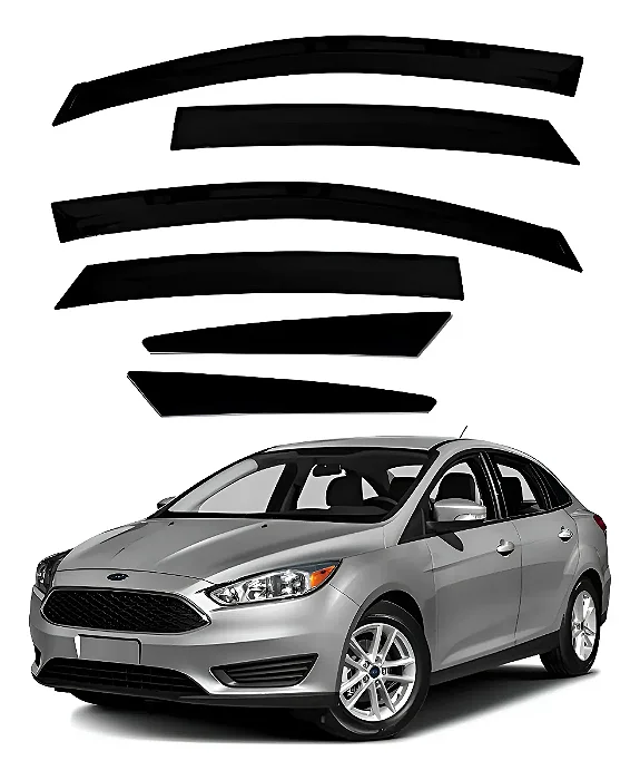 Calha de Chuva Automotiva Ford Focus Sedan G3