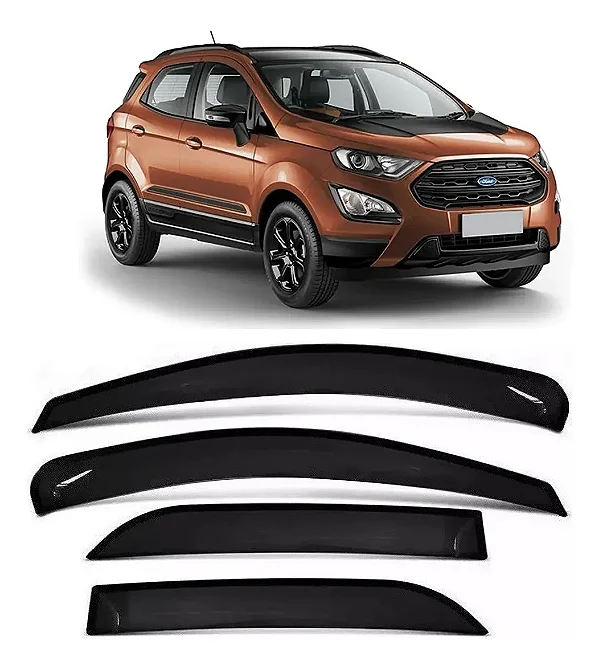 Calha de Chuva Automotiva Ford Ecosport 2018 em diante