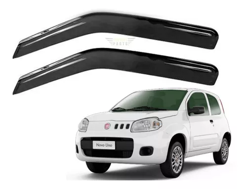 Calha de Chuva Automotiva Fiat Uno Novo 2 Portas
