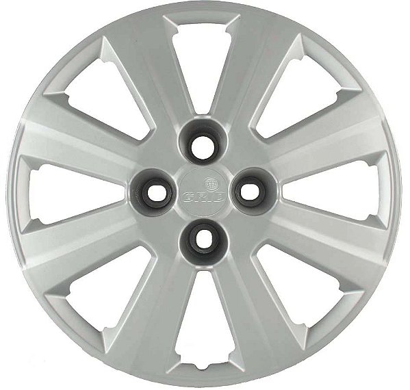 Calota Aro 15 Prata Modelo Agile 2010/13