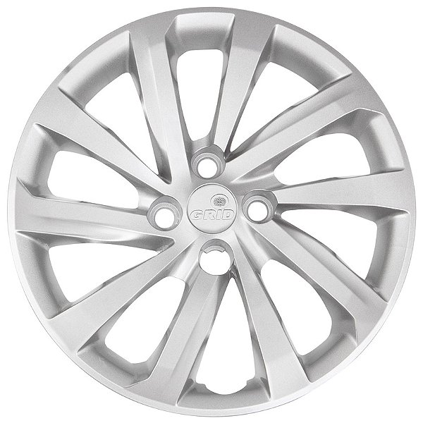 Calota Aro 15 Prata Modelo Strada Nova 2021