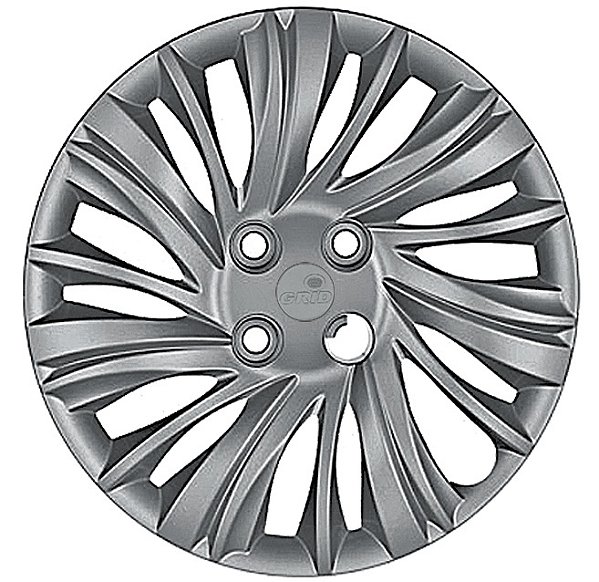 Calota  Aro 15 Prata Modelo Siena/Palio/Punto 2014/16