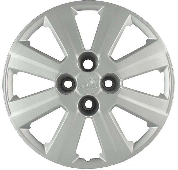 Calota Aro 14 Prata Modelo Agile 2010/13