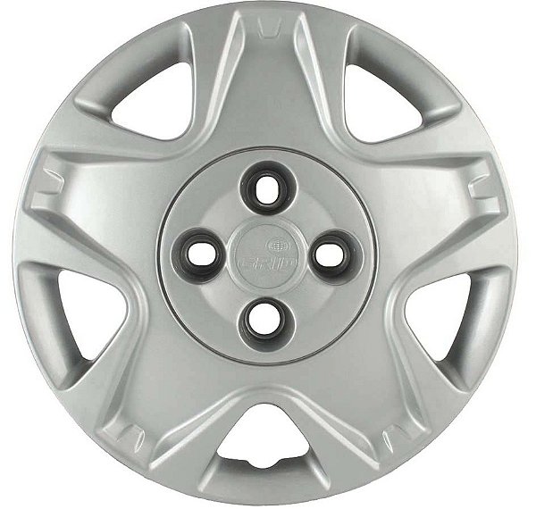 Calota Aro 14 Prata Modelo Fiesta Hatch/Sedan 2011/12