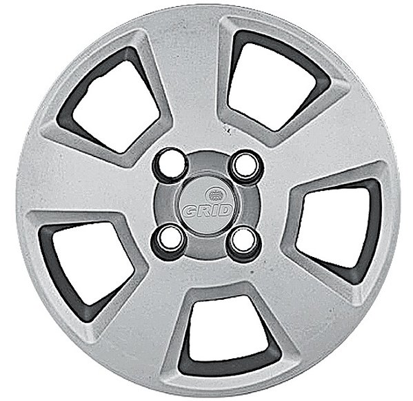 Calota Aro 14 Prata Modelo Fiesta Hatch/Sedan 2008/12