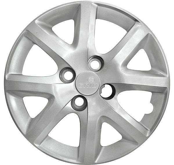 Calota Aro 14 Prata Modelo Siena EL 1.4 2014