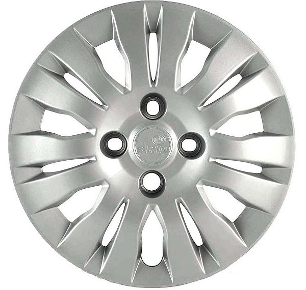 Calota Aro 14 Prata Modelo Palio Attractive 2010/11