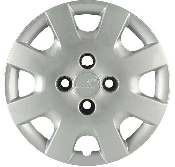 Calota Aro 13 Prata Modelo Gol G5 1.0 2009/11