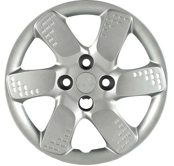 Calota Aro 13 Prata Modelo Uno Way 2013