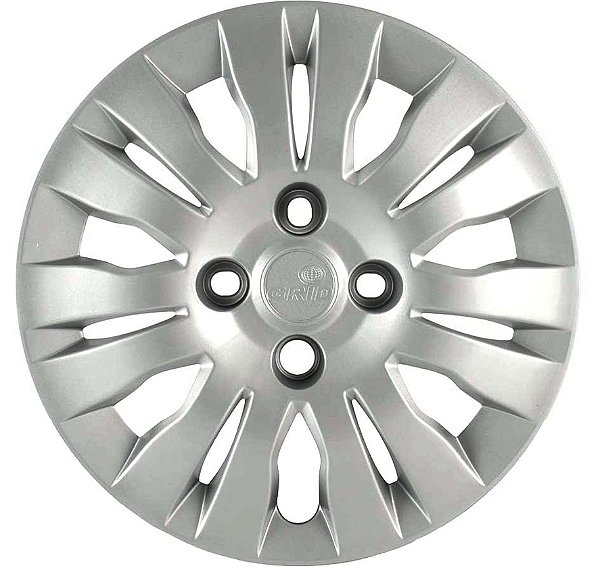 Calota Aro 13 Prata Modelo Palio  Attractive 2010/11