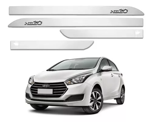 Friso Lateral Hyundai HB20 Branco Polar